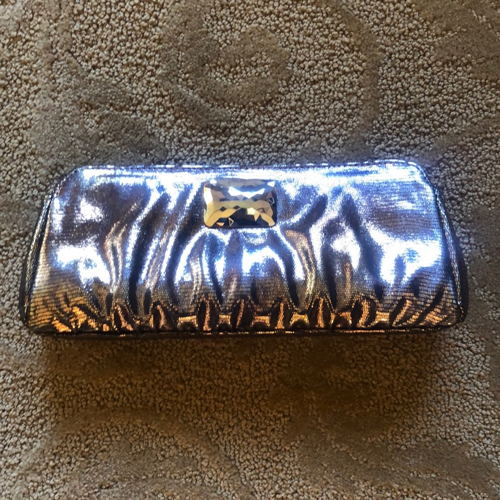 Michelle Fantaci Lauren Merkin Gold Bronze Clutch